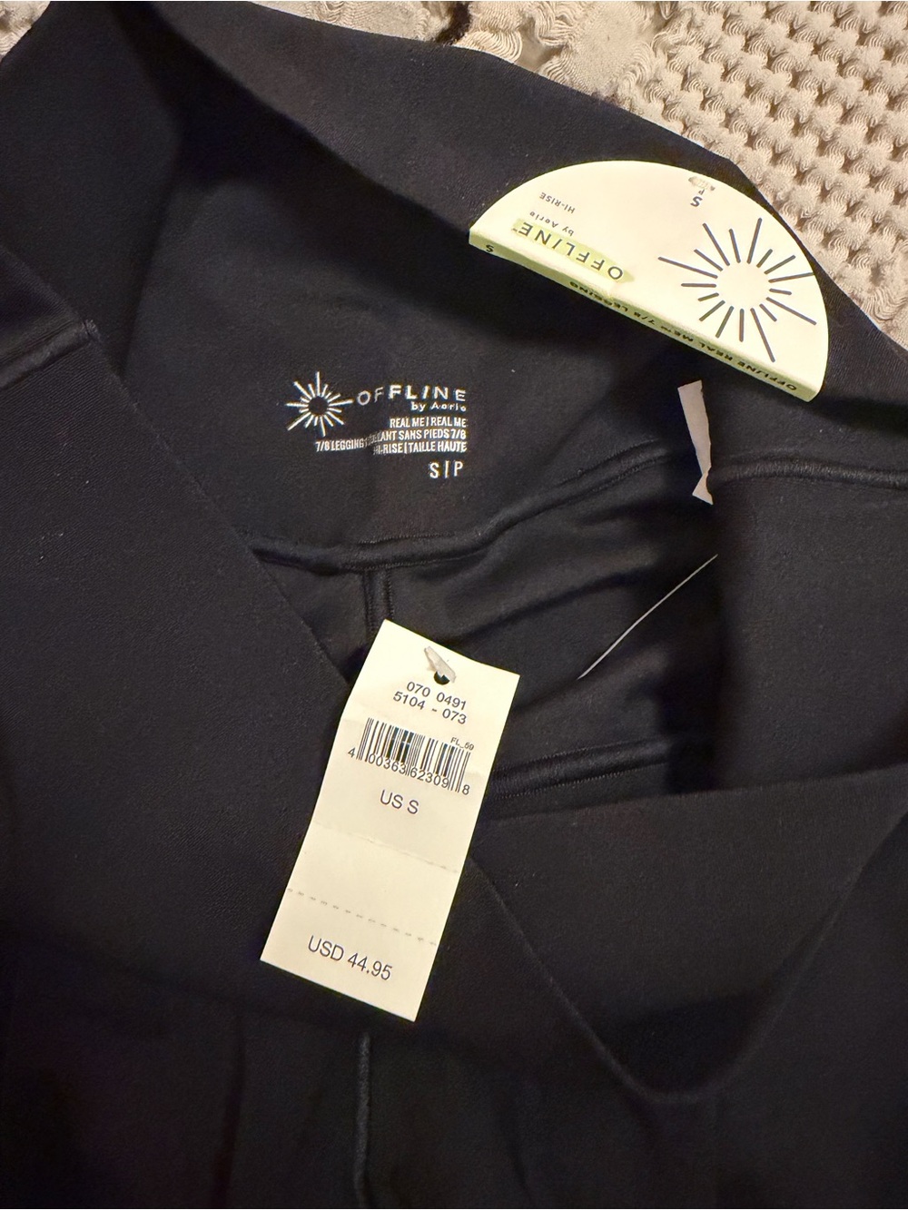 OFFLINE by Aerie Black Pullover Hoodie